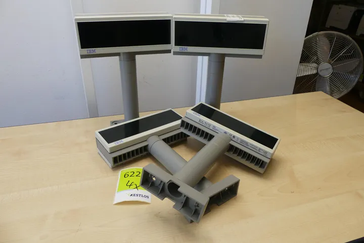 4x IBM Kundendisplay/POS-Display
